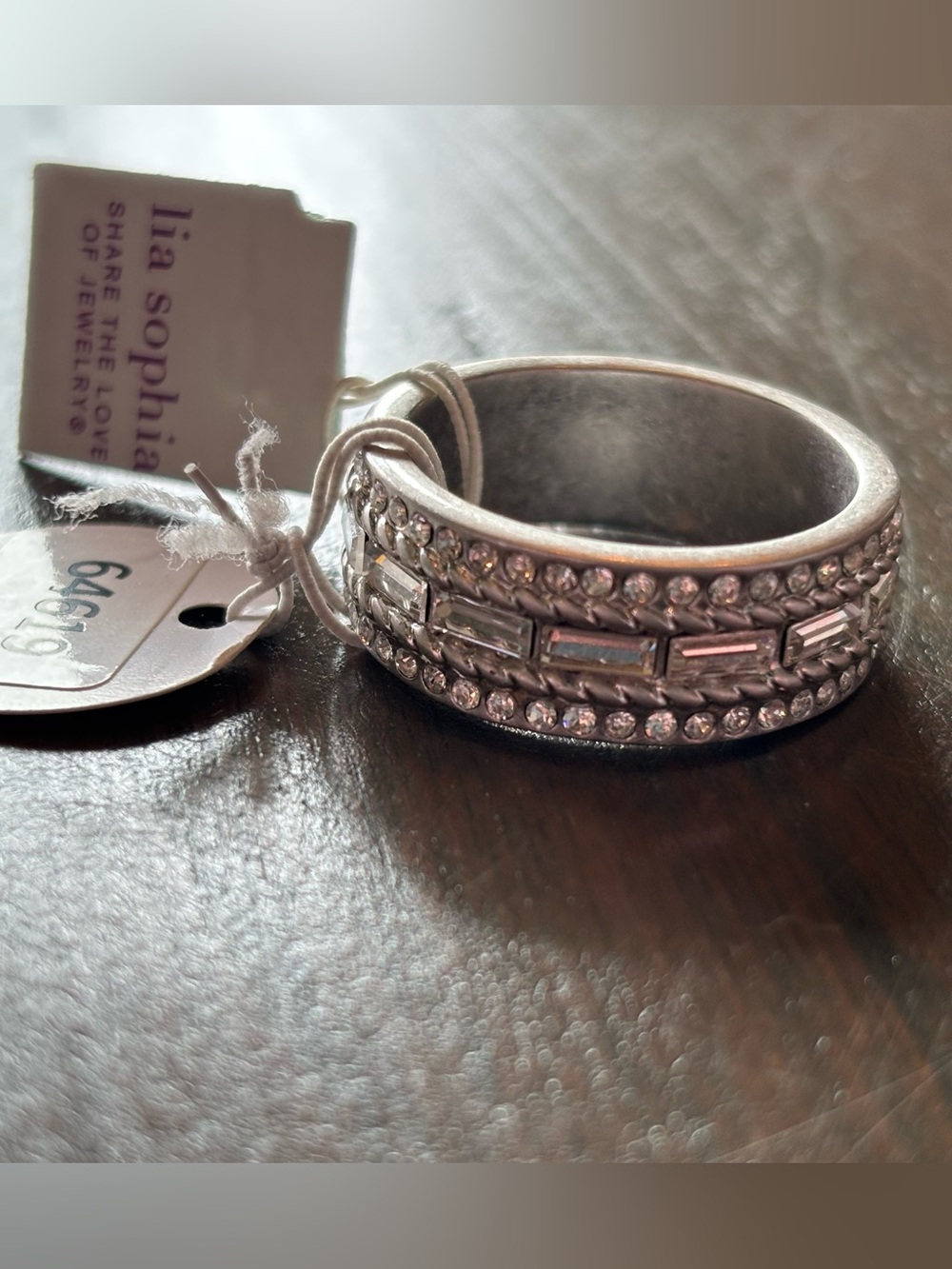 Lia Sophia Retired Circuit Ring NWT